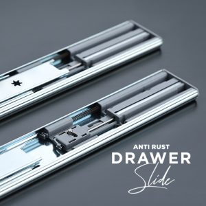 45 Kg Soft Close Ball Bearing Drawer Slider