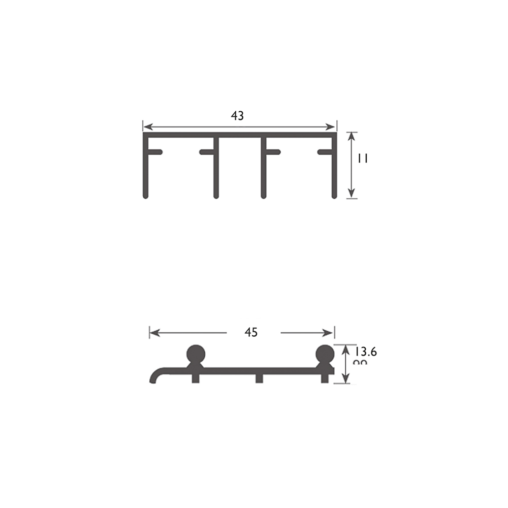 Upper Track for SL57