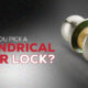 How do you pick a cylindrical door lock?