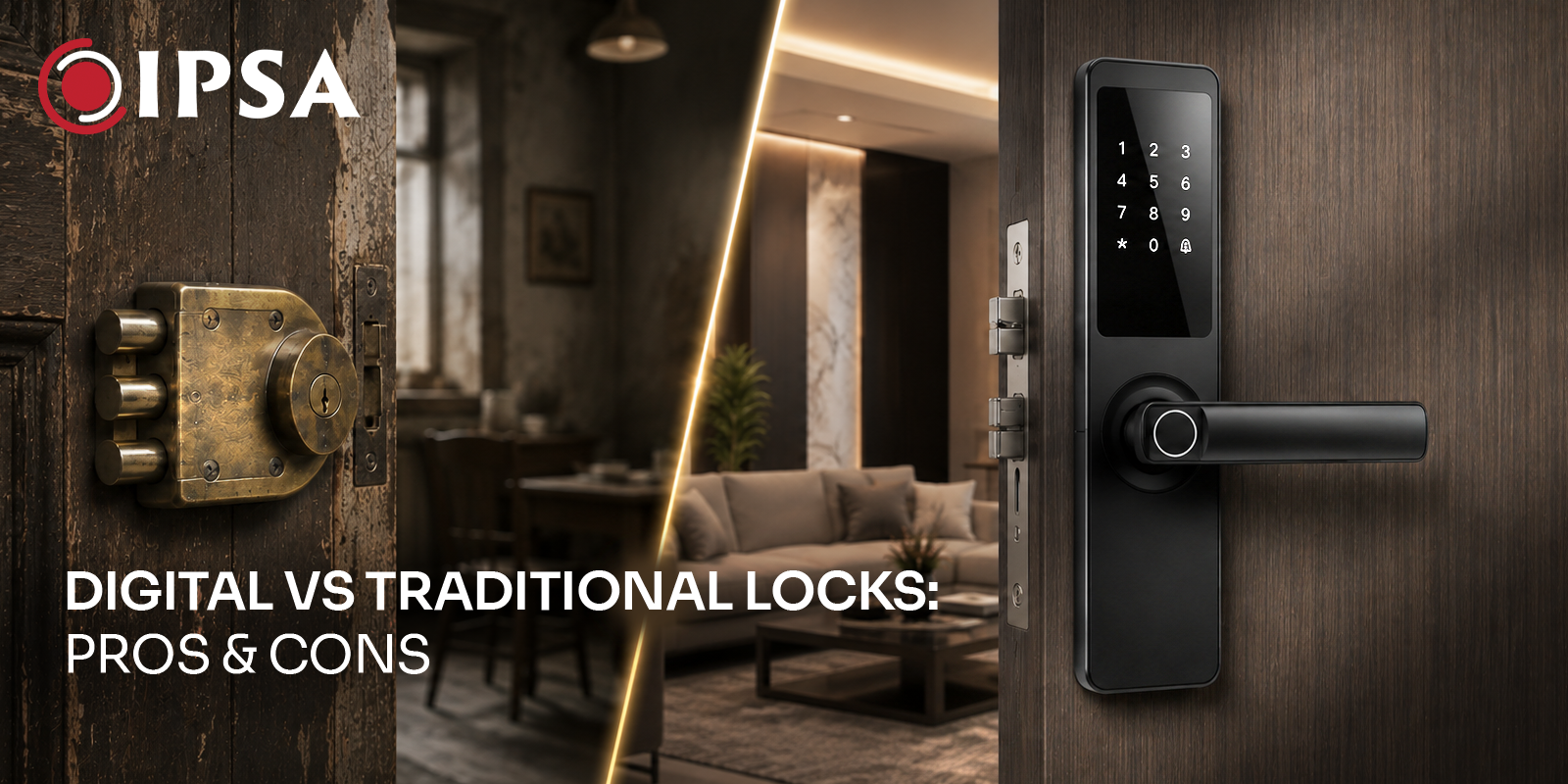 Digital vs Traditional Locks: Pros & Cons | IPSA India